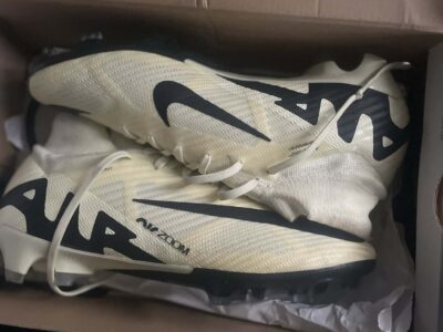 NIKE AIR ZOOM MERCURIAL superfly9 Elite FG MAD READY- żółto/czarny rozmiar 43 eu, 9 1/2 uk