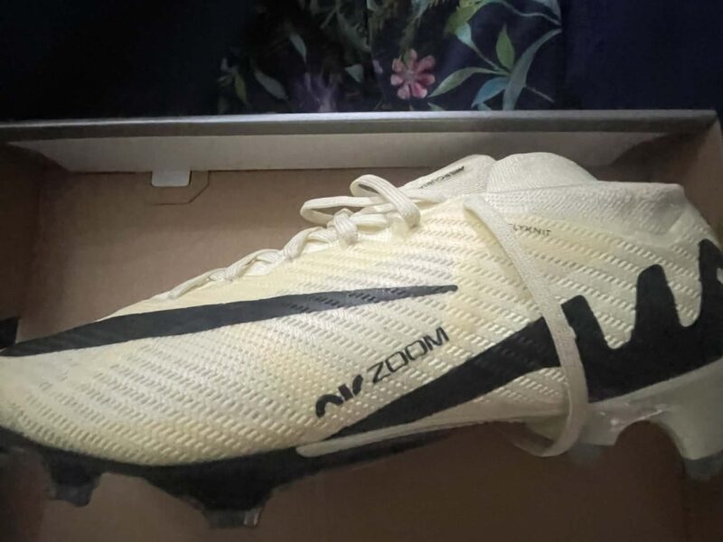 NIKE AIR ZOOM MERCURIAL superfly9 Elite FG MAD READY- żółto/czarny rozmiar 43 eu, 9 1/2 uk
